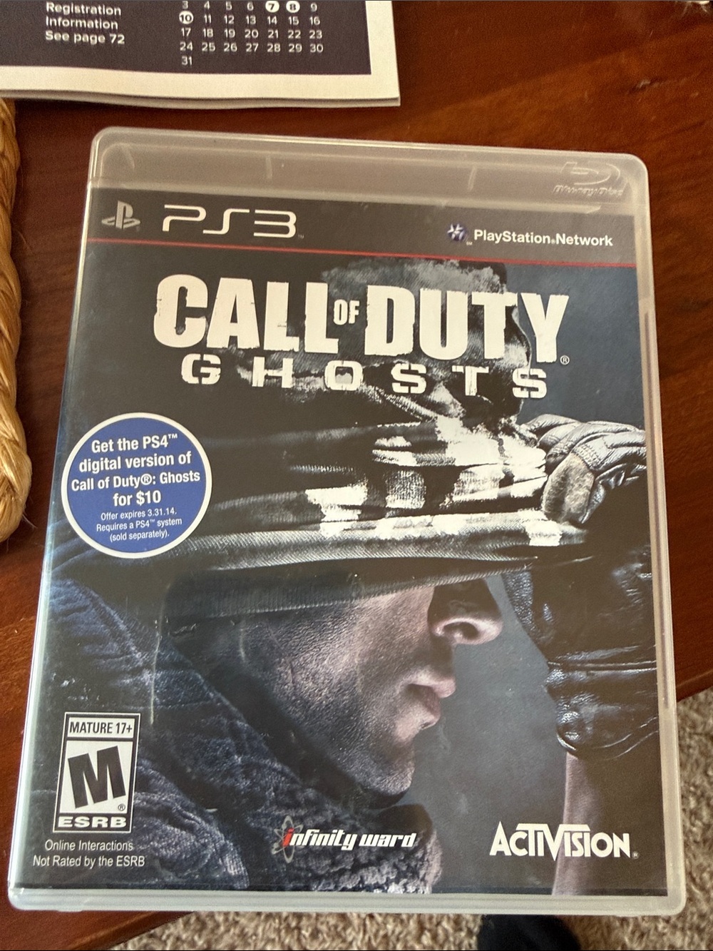 Call of Duty: Ghosts (PS3) - - Black/Gray